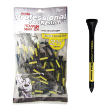 Golf Tees | Pride PTS Titanium Golf Tees 2 3/4in Tees x 75