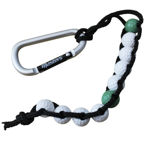 Masters Masters Golf Stroke Score Counter Beads With Carabiner Clip