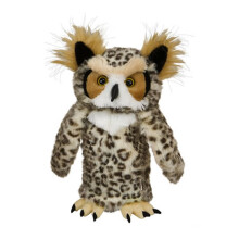 Daphne's Headcovers Uil Driver Headcover | Premium bestuurdershoofddeksels | Grappige golfclubhoezen | Stijlvolle bescherming voor uw clubs | Golfuit