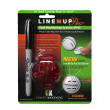 Line-M-Up Golf Pro Ball Marking Putt Positioning System and Marker