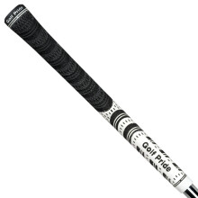 (Black/White) Golf Pride Decade MultiCompound Cord Midsize Golf Grip Red