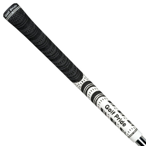 (Black/White) Golf Pride Decade MultiCompound Cord Midsize Golf Grip Red
