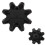 SoftSpikes Black Widow Golf Spikes Cleats Fast Twist Tour Lock Thread 1