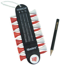 Masters Golf Tee Holder  with Pencil
