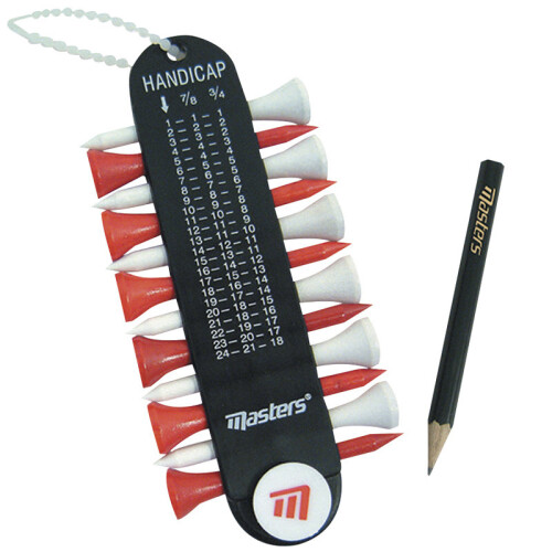 Masters Masters Golf Tee Holder  with Pencil