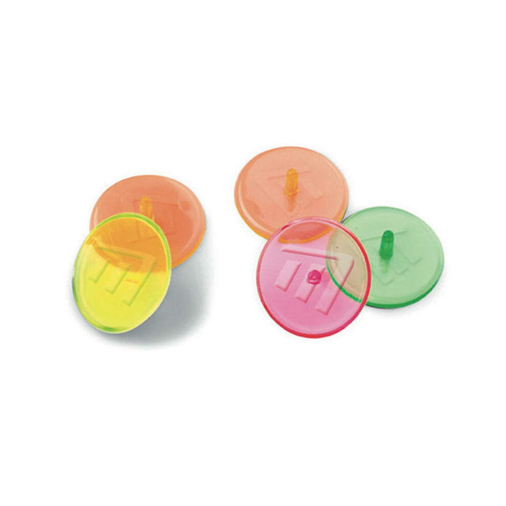 Masters Golf Neon Ball Markers X 12