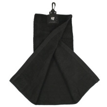 Masters Tri-Fold Golf Towel Black