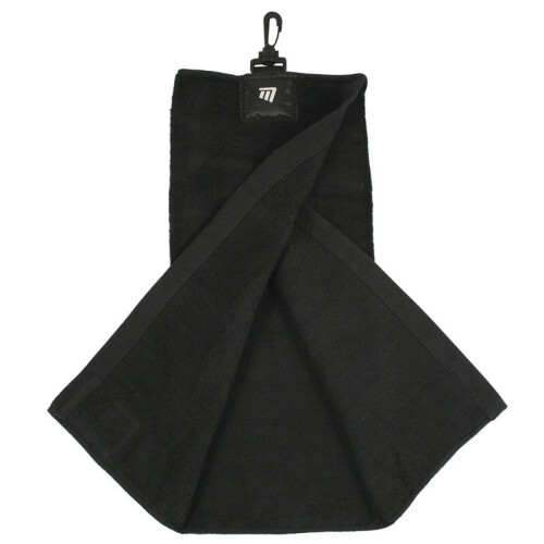 Masters Masters Tri-Fold Golf Towel Black