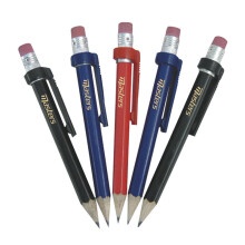 Masters Golf Wood Pencils with clip & Eraser X 5