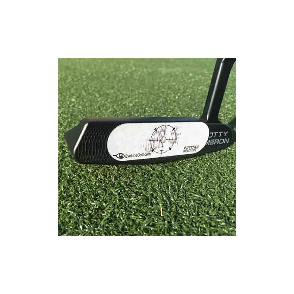 Eyeline Golf  Putting Impact Tape ( 70 pieces)
