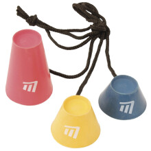 Masters Golf Jumbo Pyramid Winters Tees Stringed  Frozen Ground (3 Pack 9 Tees)
