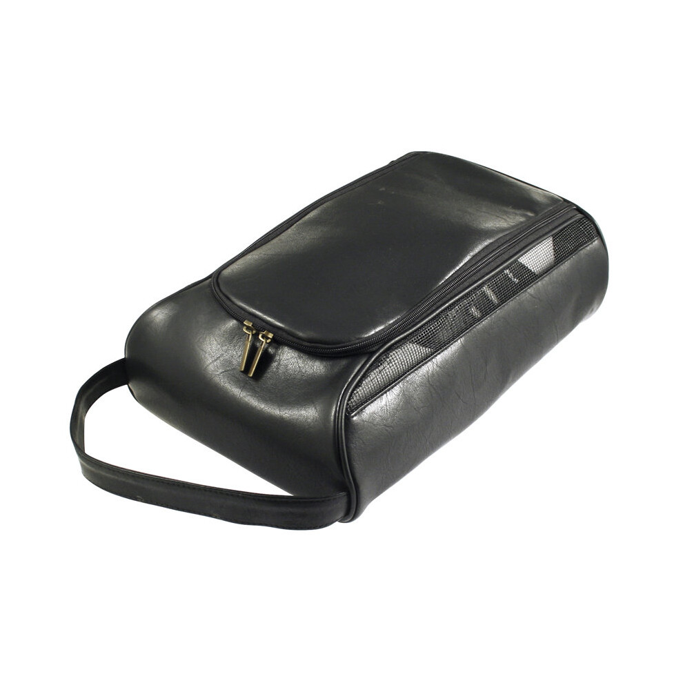 Leatherette Golf Shoe Bag