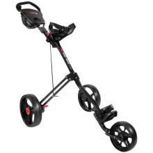 (Black) Golf Trolleys | Masters 5 Series 3 Wheel Push Golf Trolley