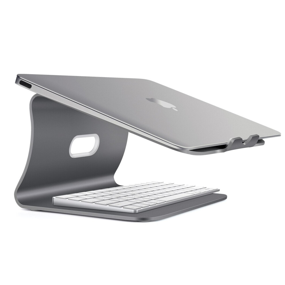 Spinido Aluminum Laptop Desktop Stand for Apple Macbook and All
