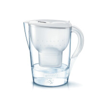 Caraffa filtrante per acqua BRITA White Marella XL e cartuccia MAXTRA+