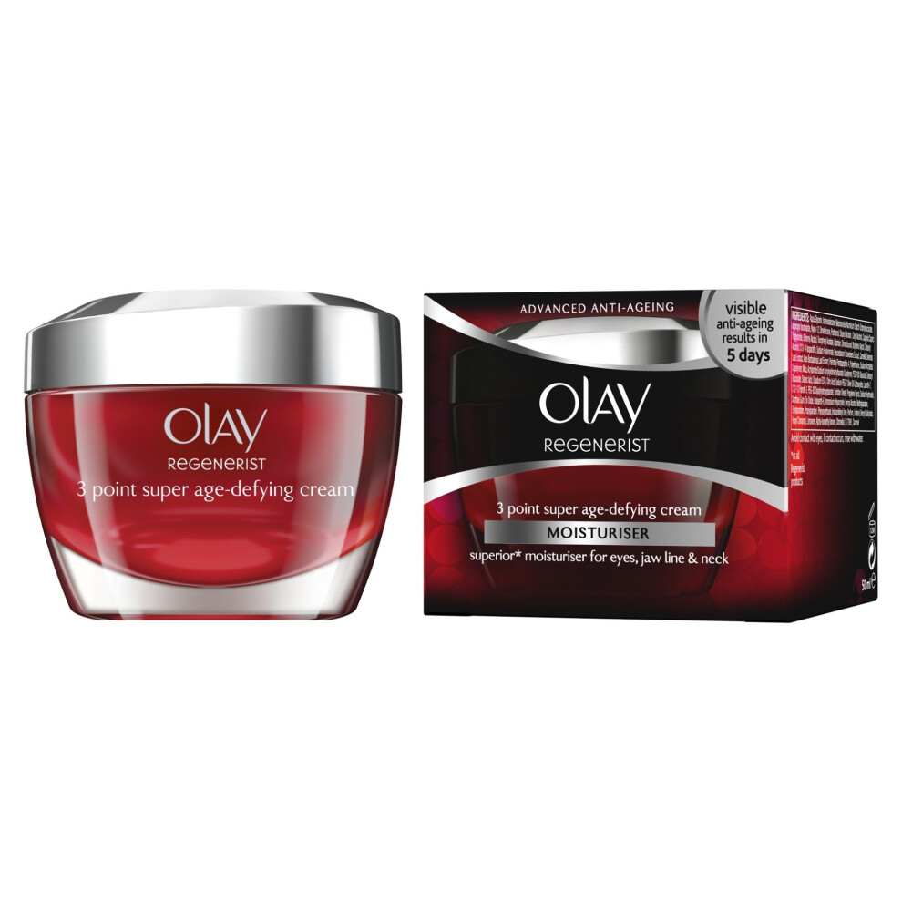 Olay Regenerist 3 Point Super Age-Defying Moisturiser, 50 ml