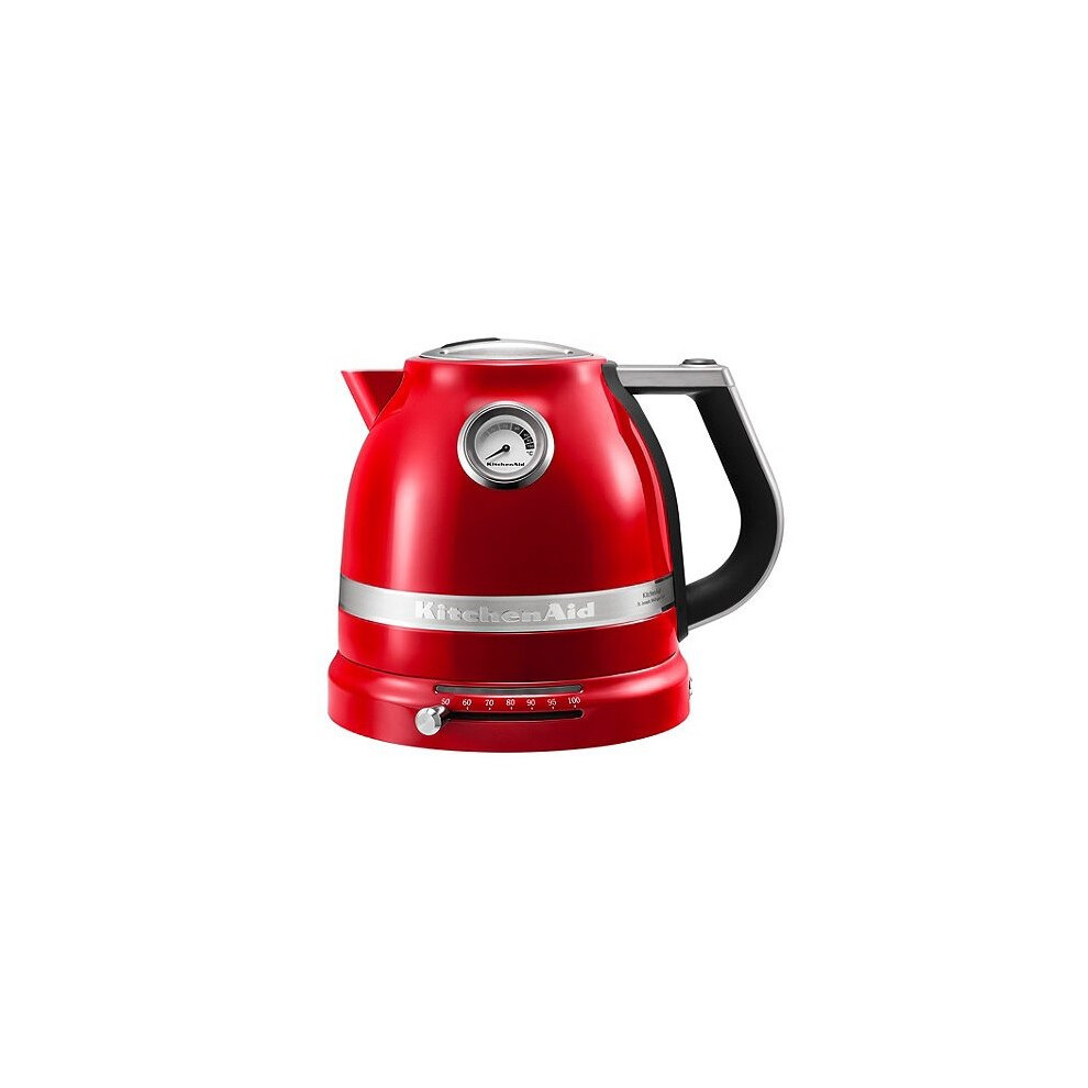 KitchenAid 1.5L 2.4KW Artisan Empire Red Kettle With Temperature Gauge