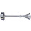 10025 Ongaro Standard Single Trumpet Horn - 12V 1