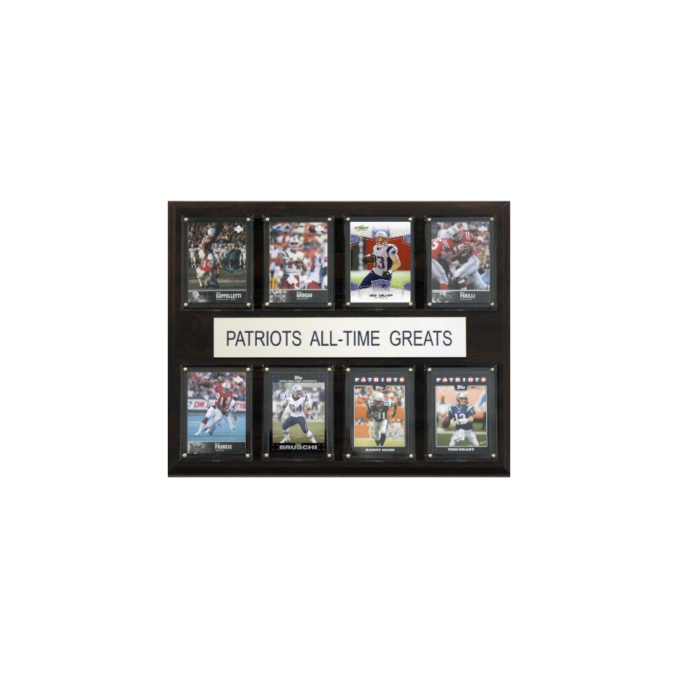 C&I Collectables Nfl New England Patriots All-Time Greats Plaque
