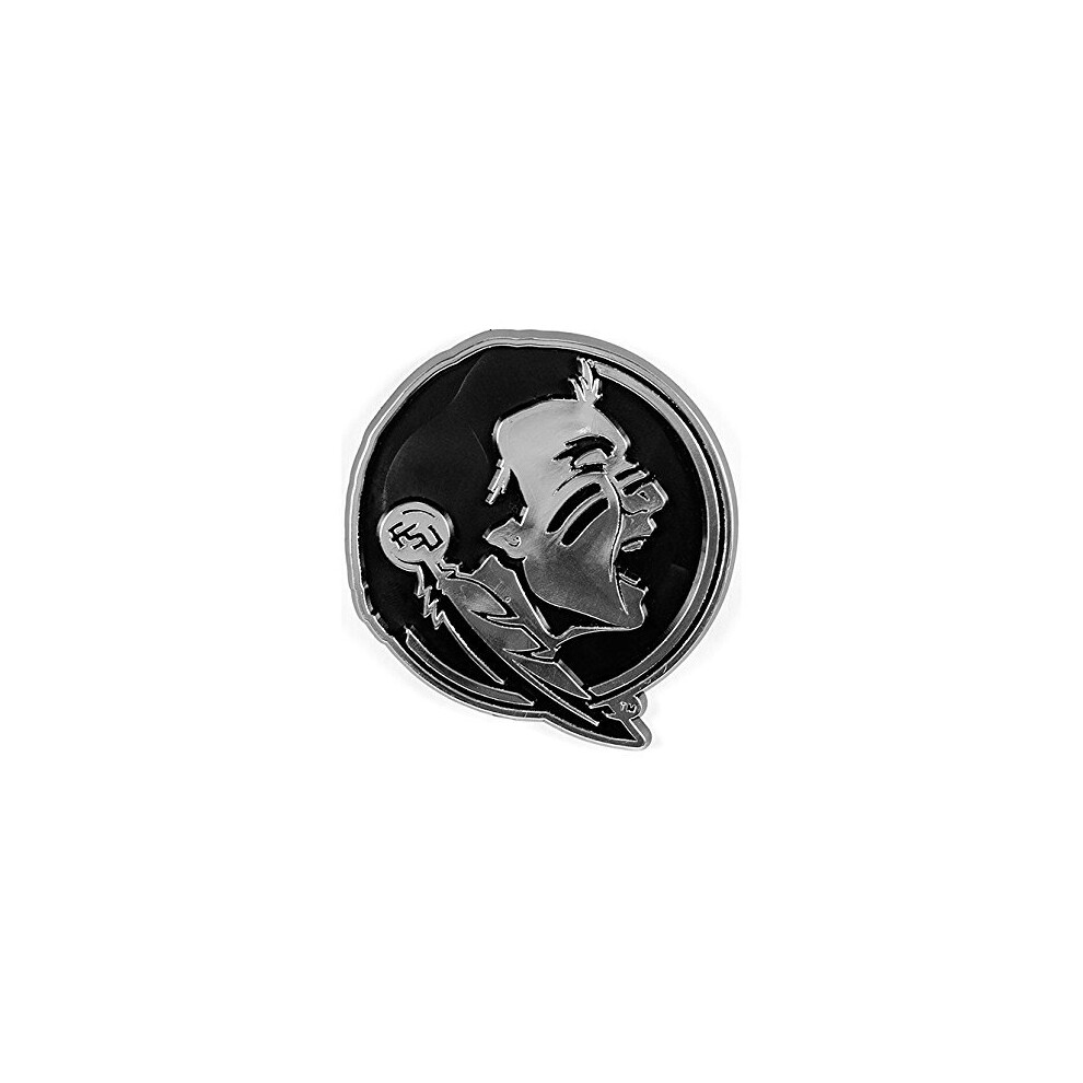 Ncaa Florida State Seminoles Chrome Automobile Emblem 681620019223