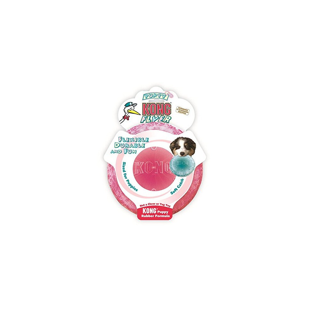Kong Puppy Flyer Dog Toy, Small