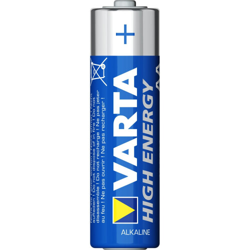 Varta VARTA Alkaline AA Size (LR6) Long Lasting Batteries 1.5 V - 4 Pack 1