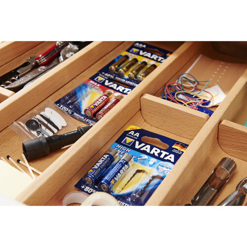 Varta VARTA Alkaline AA Size (LR6) Long Lasting Batteries 1.5 V - 4 Pack 2