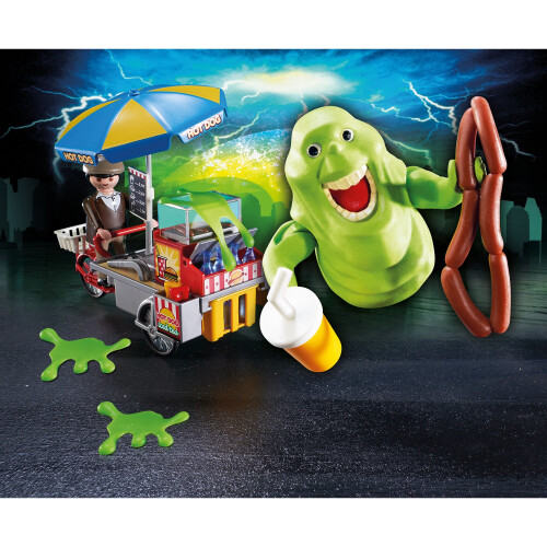 PLAYMOBIL Playmobil Ghostbusters Slimer mit Hotdog-Stand 2