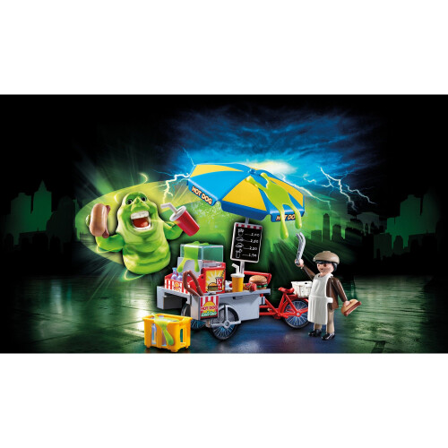 PLAYMOBIL Playmobil Ghostbusters Slimer mit Hotdog-Stand 1