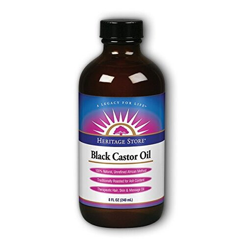 Heritage Store, Schwarzes Castoröl, 8 fl oz (237 ml)