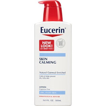 Eucerin, Lotion Apaisante pour la Peau, Sans Parfum, 16,9 fl oz (500 ml)