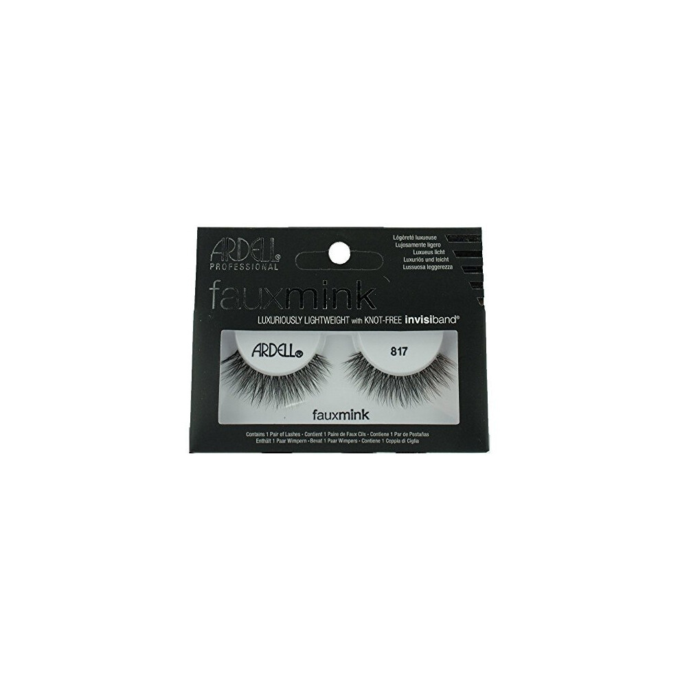 Ardell Black Faux Mink Strip Lashes 817
