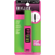 Máscara Lavável Maybelline Great Lash, Preto Acastanhado [102], 0.43 oz (Pacote de 6)