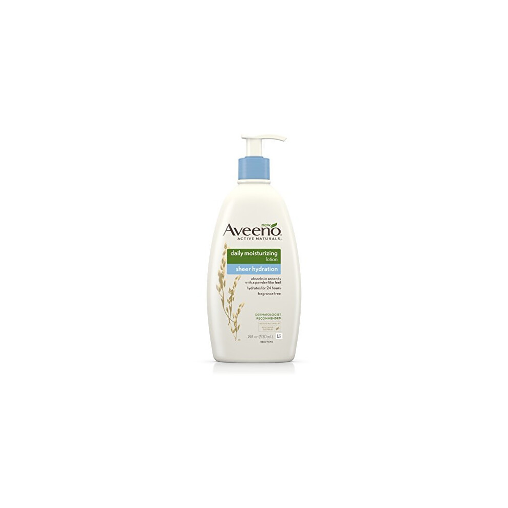 Aveeno Sheer Hydration Daily Moisturizing Lotion, 18 fl oz