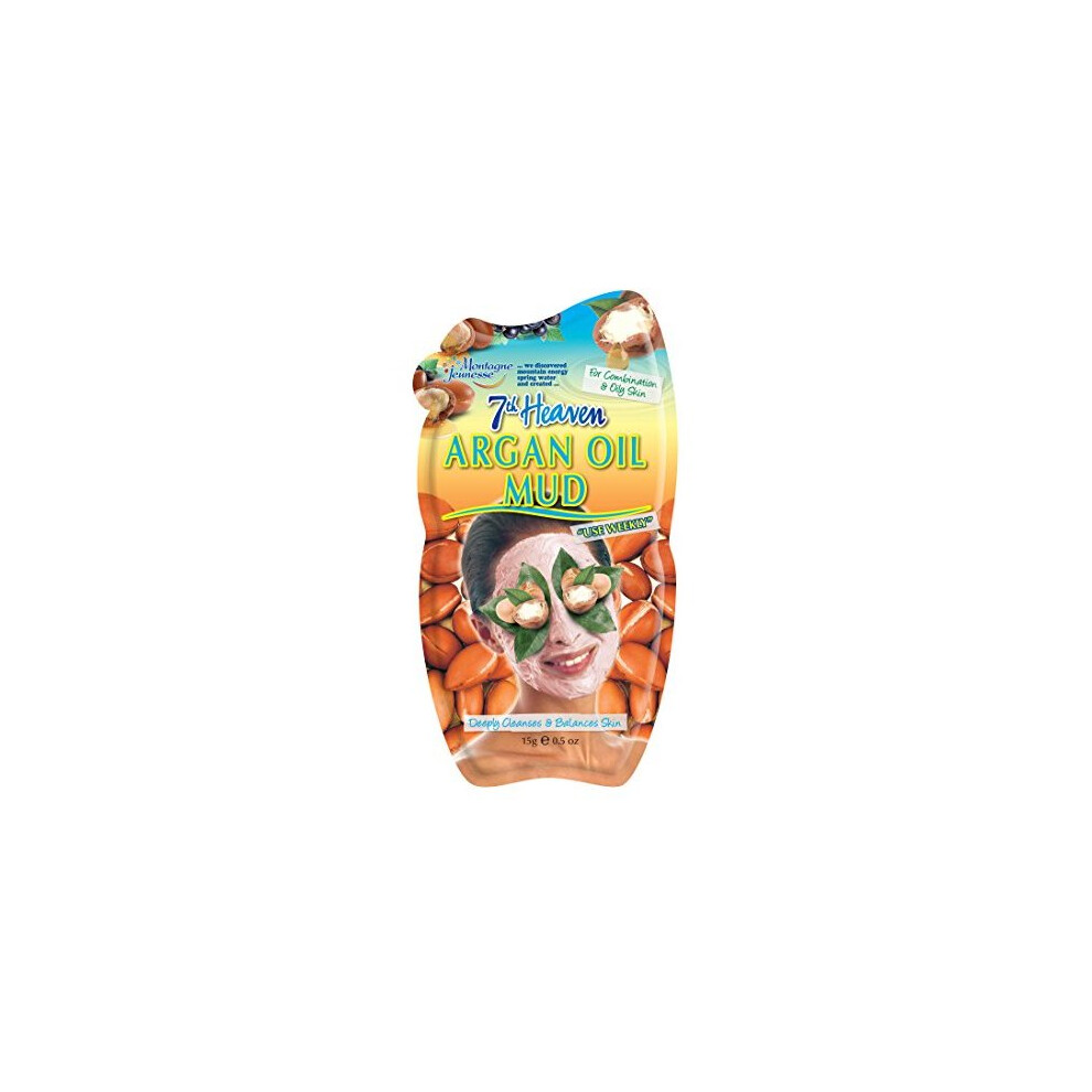 Montagne Jeunesse Argan Oil Mud Masque, 12 Count