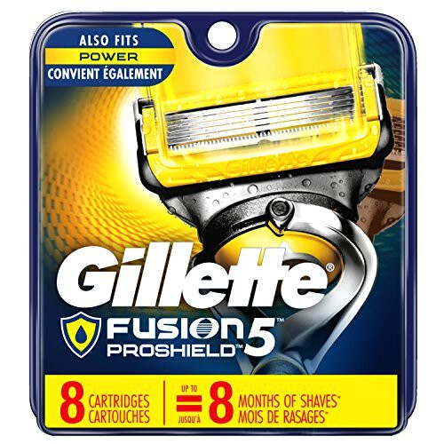 Gillette Gillette Fusion5 ProShield Ξυραφάκια για άνδρες, 8 ανταλλακτικά λεπίδων