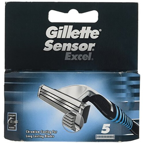 Gillette Paquete de 5 cuchillas Gillette Sensor Excel