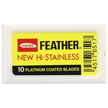 Feather Double Edge Blades, 10 Count
