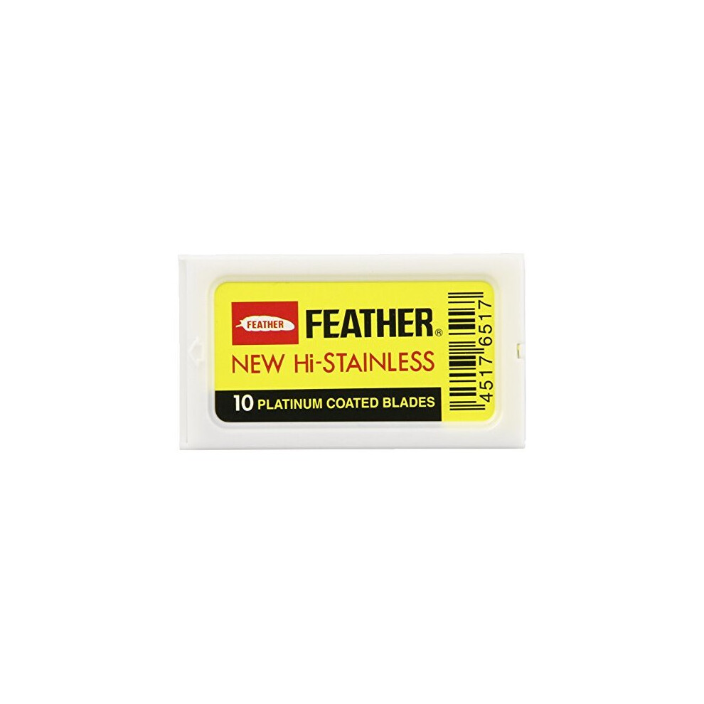 Feather Double Edge Blades, 10 Count