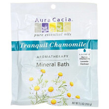 Aura Cacia, Bain Minéral d'Aromathérapie, Camomille, 2.5 oz (70.9 g)