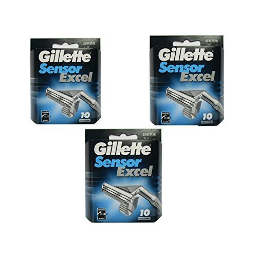 Gillette Gillette Sensor Excel 30 kusov (3 x 10 balení)