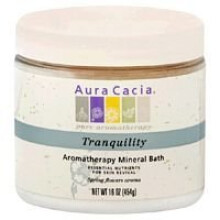 Aura Cacia, Bain Minéral d'Aromathérapie, Camomille Tranquille, 16 oz (454 g)