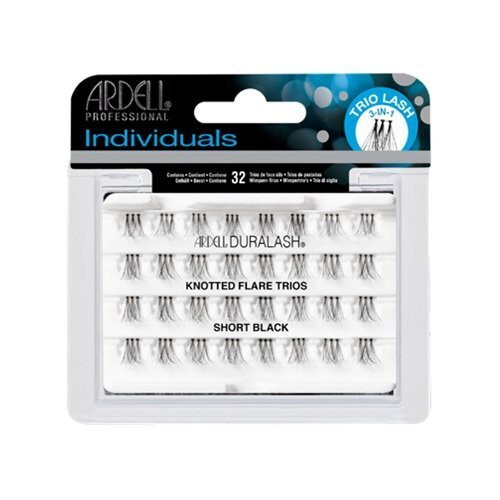 Ardell Ardell Individual Trios Eyelash, Black, Short