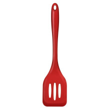 Zing Silicone Slotted Turner - Red