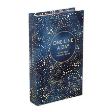 One Line a Day (Celestial): A Five-Year Memory Book (Journals)