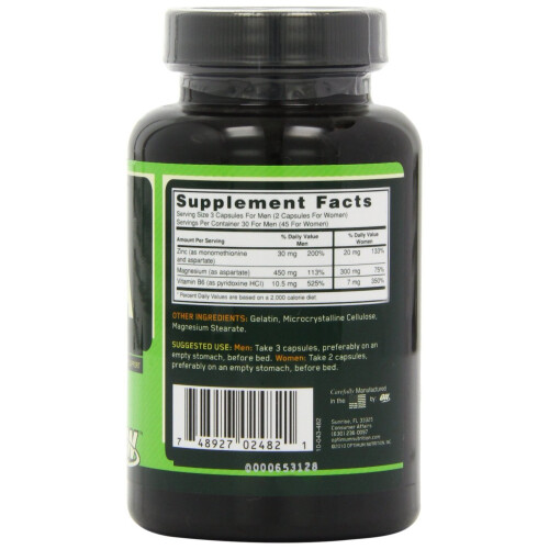 Optimum Nutrition Optimum Nutrition ZMA Recovery Support, 90 Capsules 1