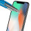 Avizar Tempered glass Screen Protector for iPhone X, 9H hardness, Shatterproof 2