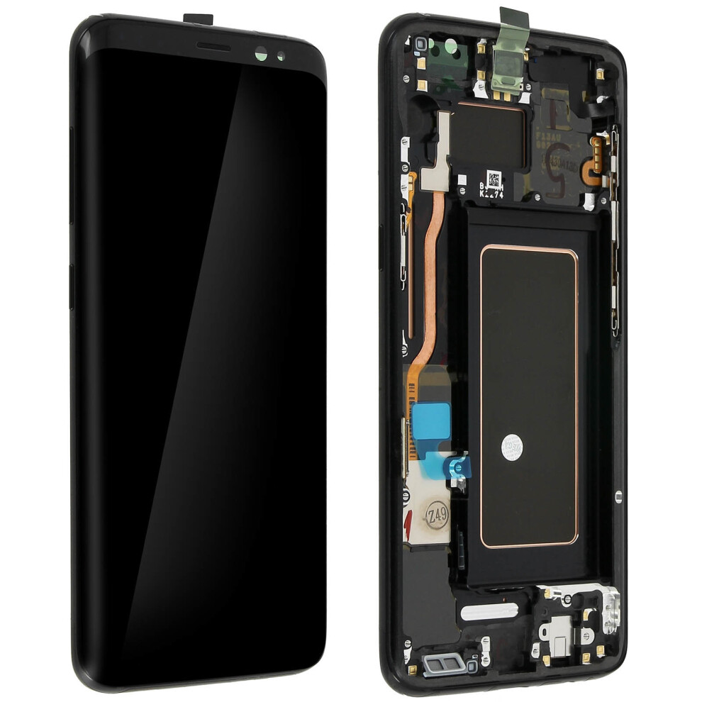 Lcd Replacement Part With Touchscreen For Samsung Galaxy S8 Ã¢ÂÂ Black 4054753226503