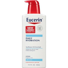 Eucerin, Lotion Hydratante Quotidienne, Sans Parfum, 16,9 fl oz (500 ml)