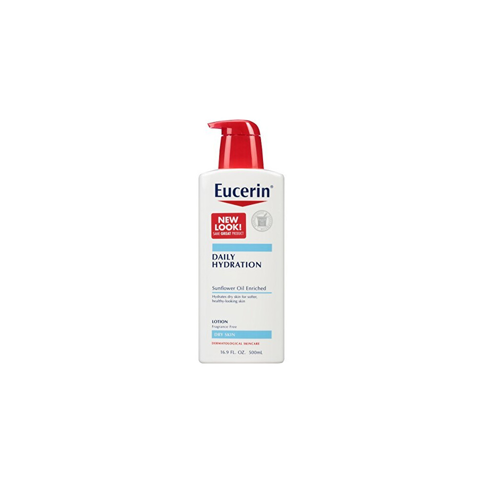 Eucerin, Daily Hydration, Lotion, Fragrance Free, 500ml